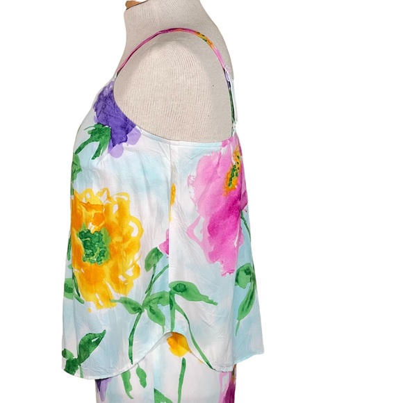 Jams World Women’s Tropical Floral Skirt & Cami Set XS - Picture 4 of 15